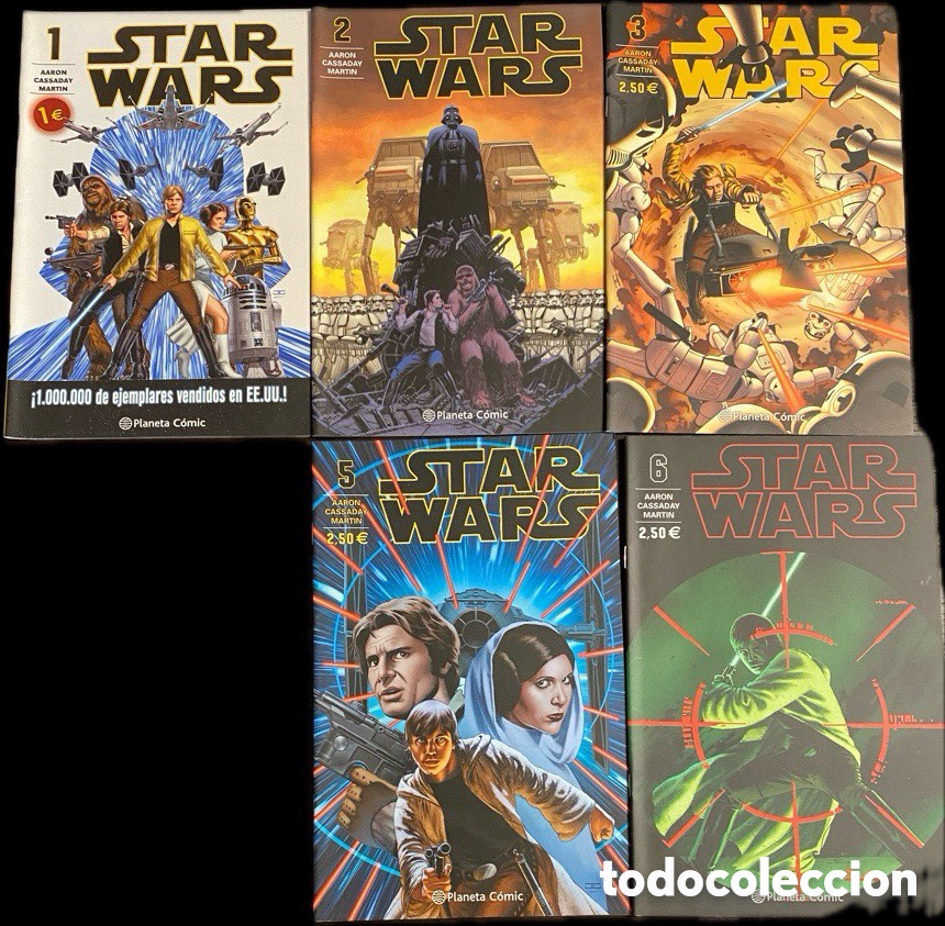 C&oacute;mics: Star Wars Planeta C&oacute;mic Lote Marvel Serie Principal + Anual - Foto 2
