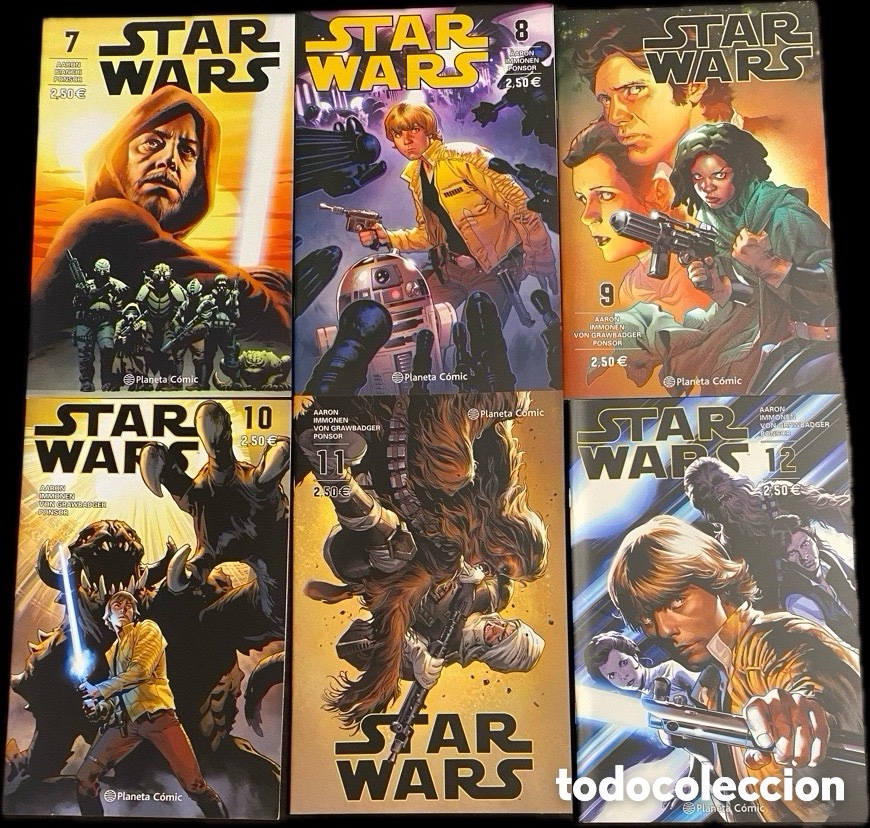 C&oacute;mics: Star Wars Planeta C&oacute;mic Lote Marvel Serie Principal + Anual - Foto 3