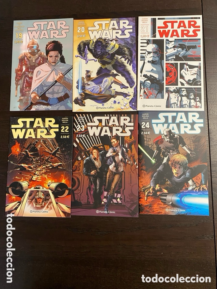 C&oacute;mics: Star Wars Planeta C&oacute;mic Lote Marvel Serie Principal + Anual - Foto 10