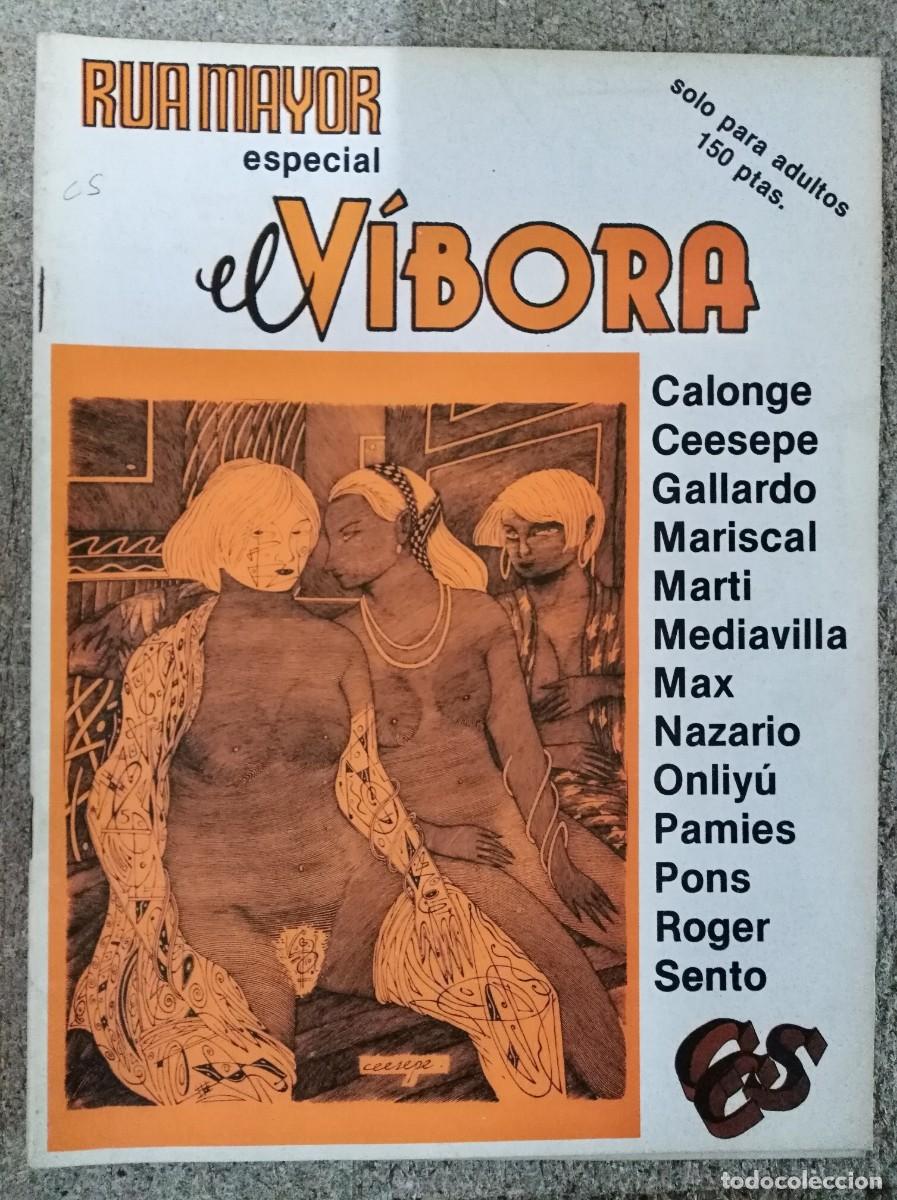 C&oacute;mics: Rua Mayor.Especial El Vibora.Editorial Colectivo del Comic de Salamanca