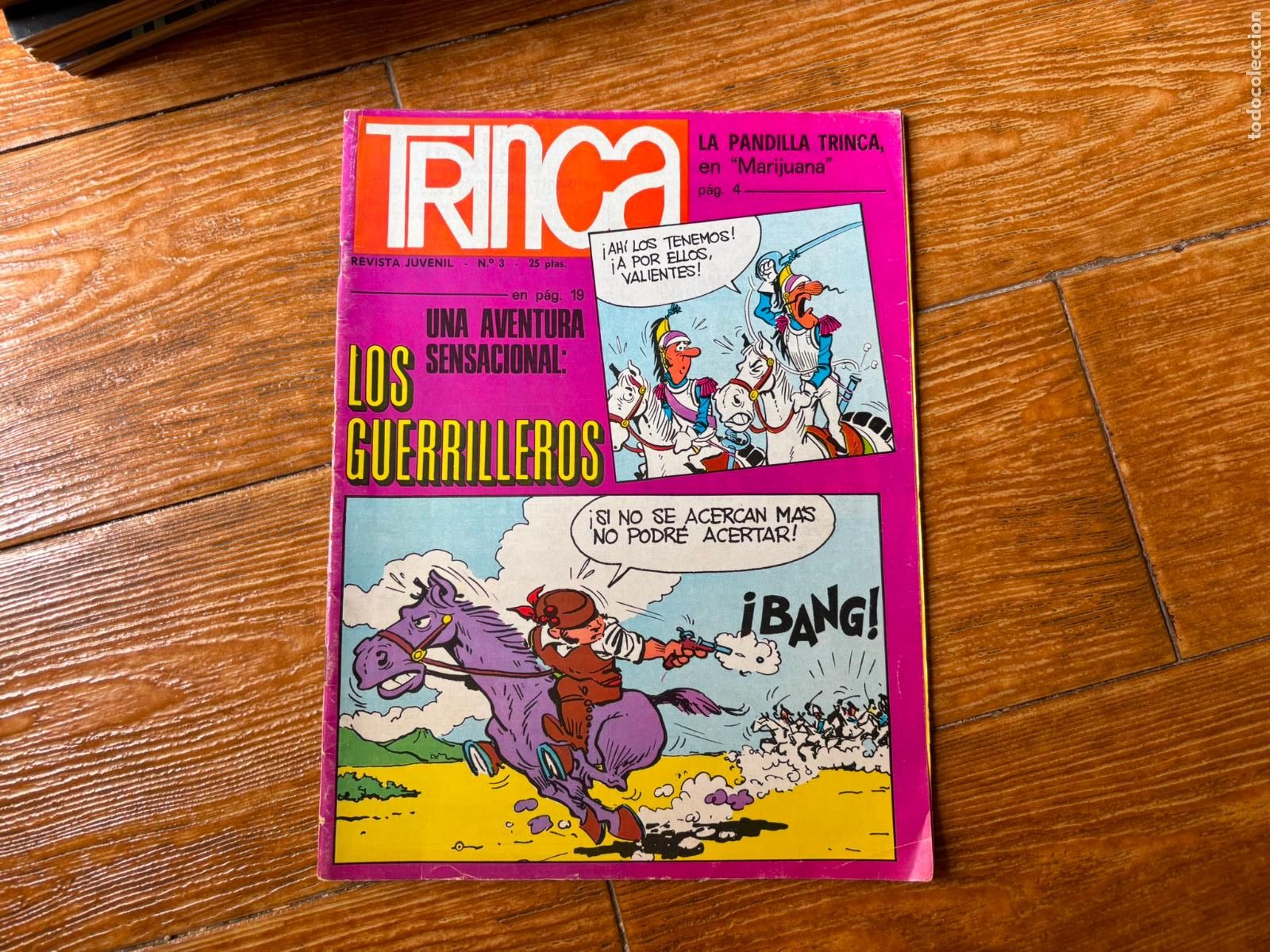 C&oacute;mics: TRINCA N&ordm; 3 EDICIONES DONCEL 1973