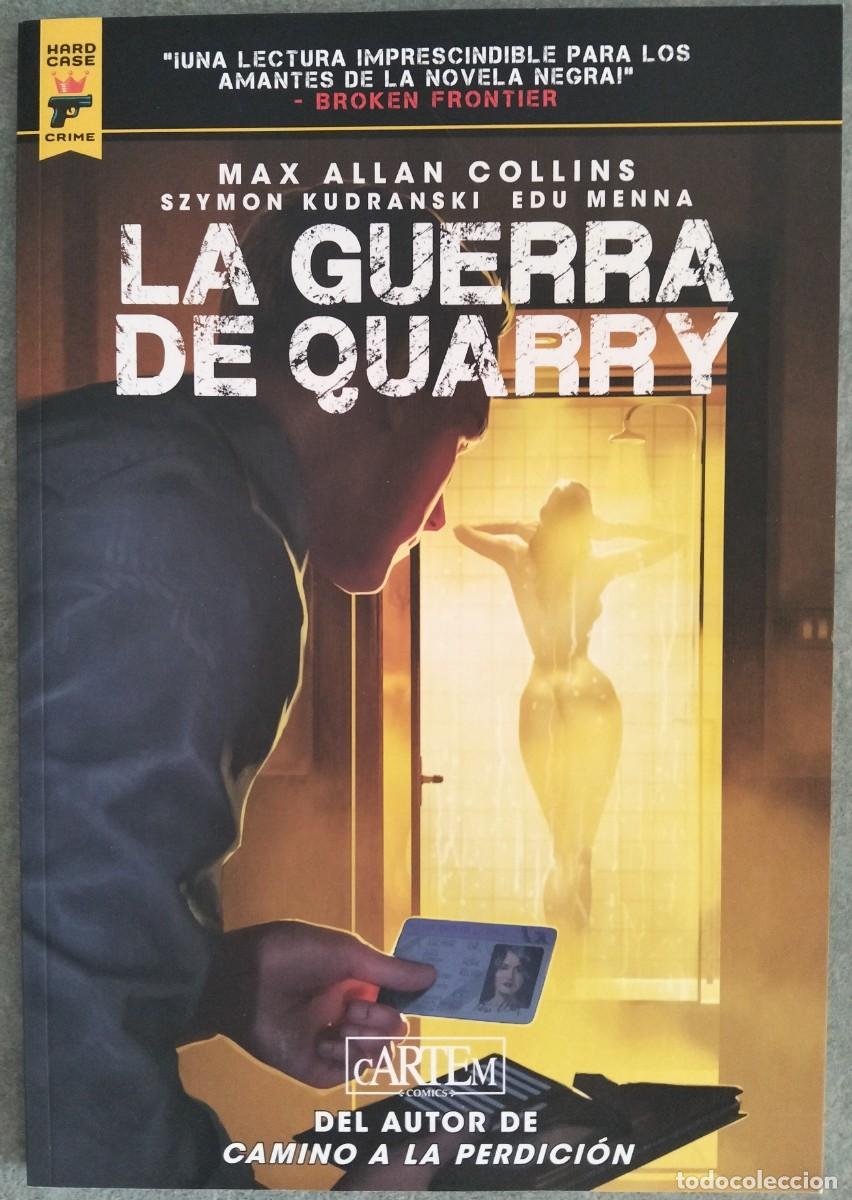 C&oacute;mics: LA GUERRA DE QUARRY, de Szymon Kudranski y Edu Menna. CARTEN C&Oacute;MICS