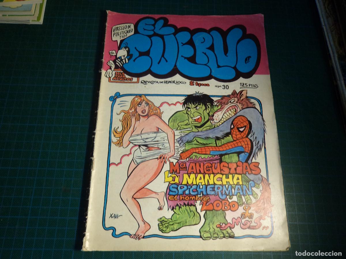 C&oacute;mics: El cuervo 2&ordf; epoca. N&ordm; 30. Amaika. Con se&ntilde;ales de uso. (Ref. 3-B)