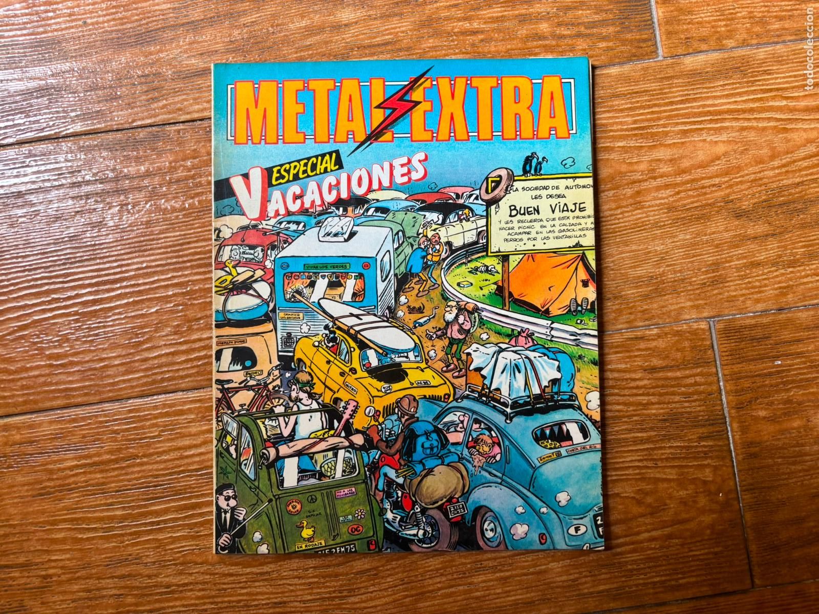 Comics: METAL EXTRA N&ordm; 4 - ESPECIAL VACACIONES - EUROCOMIC 1983