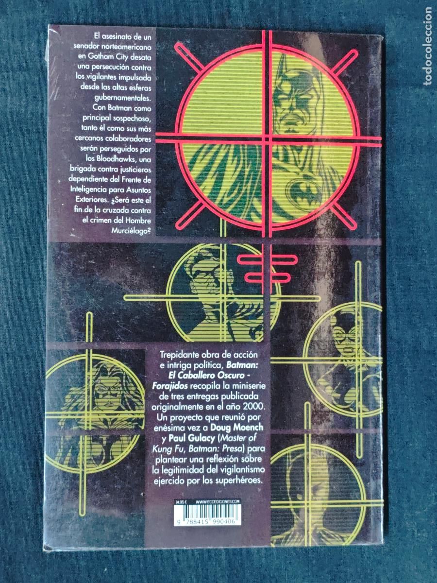 C&oacute;mics: PRECINTADO - BATMAN EL CABALLERO OSCURO - FORAJIDOS - ECC - LEER DESCRIPCION - Foto 2