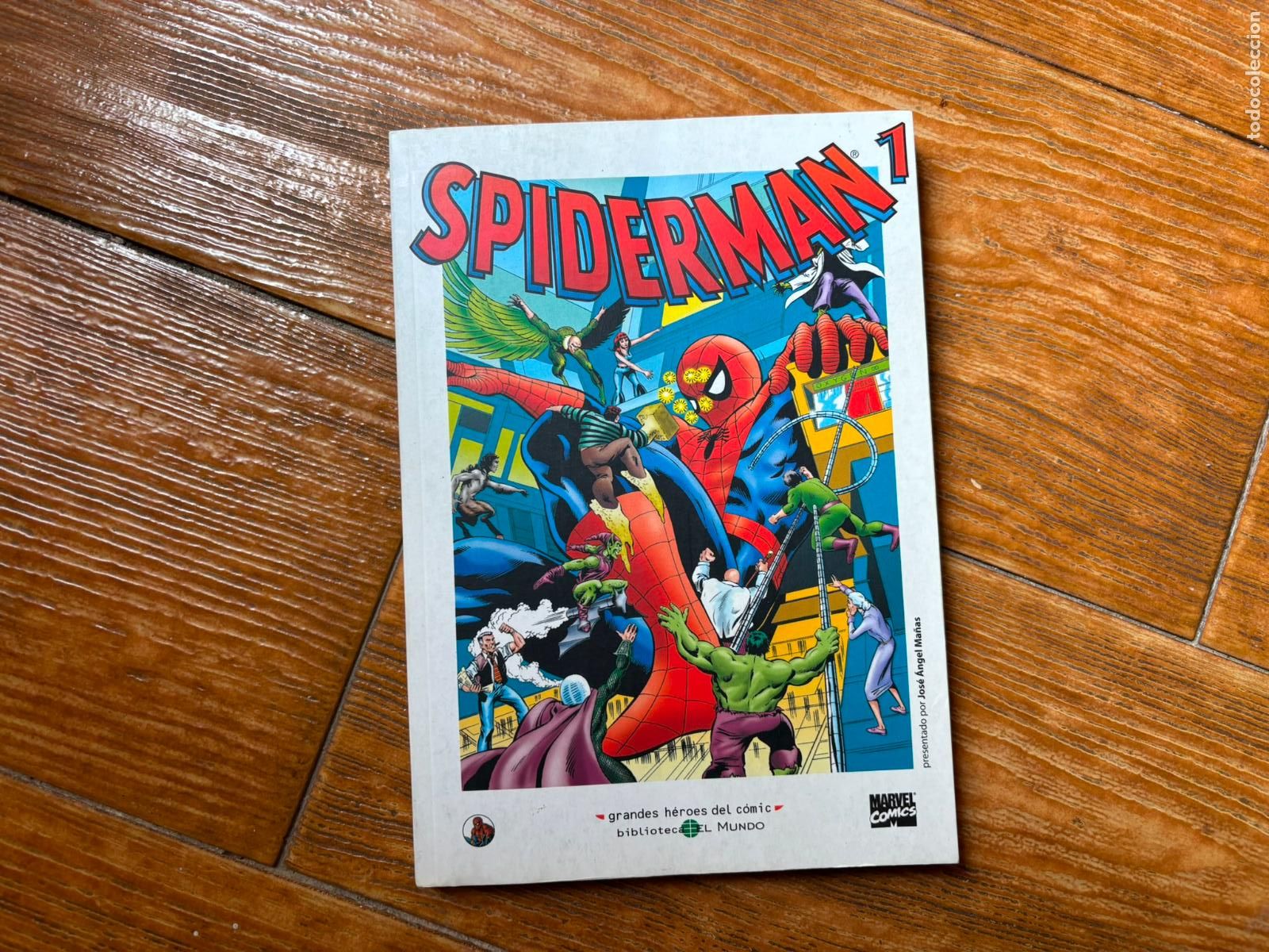 C&oacute;mics: GRANDES H&Eacute;ROES DEL C&Oacute;MIC N&ordm; 1 SPIDERMAN BIBLIOTECA EL MUNDO