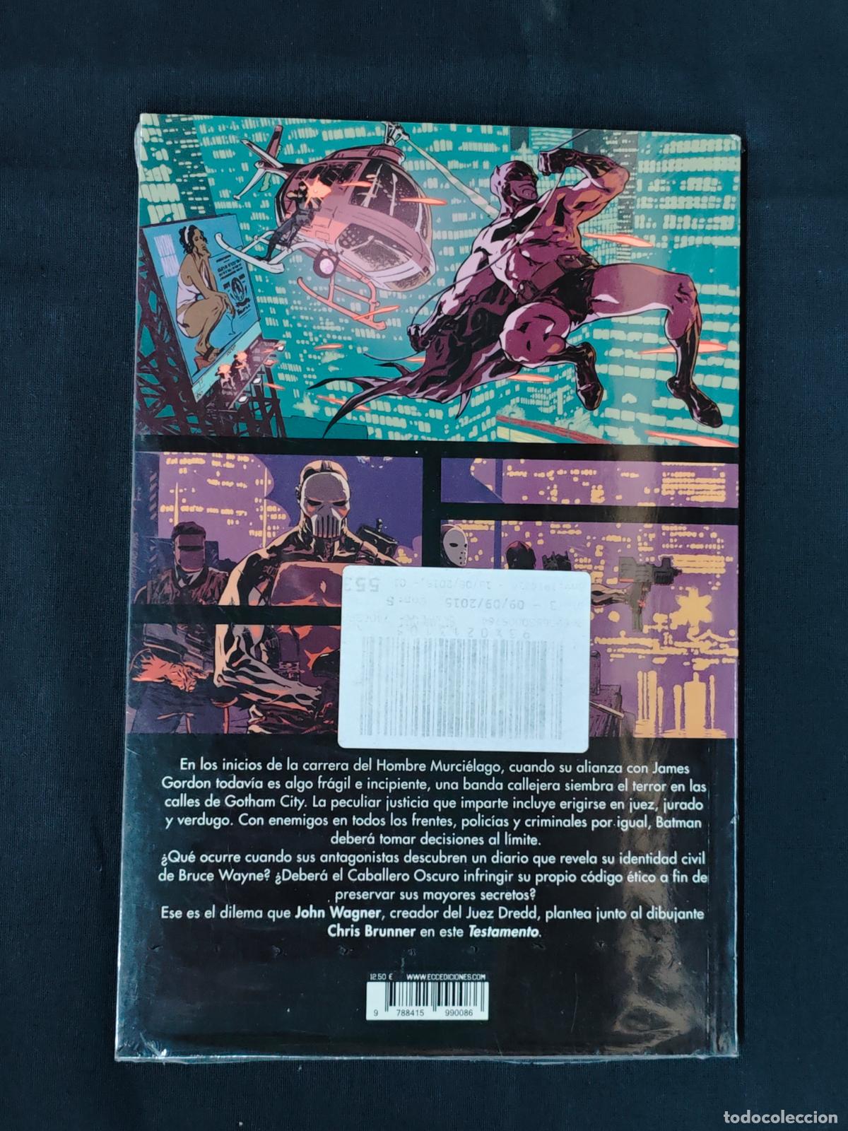 C&oacute;mics: PRECINTADO - BATMAN EL CABALLERO OSCURO - TESTAMENTO - ECC - - Foto 2