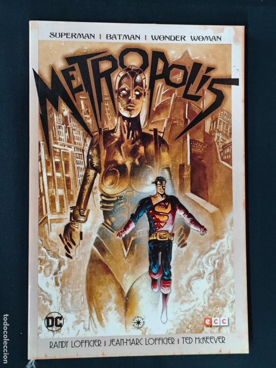 C&oacute;mics: SUPERMAN BATMAN WONDER WOMAN - METROPOLIS - ECC - LEER DESCRIPCION