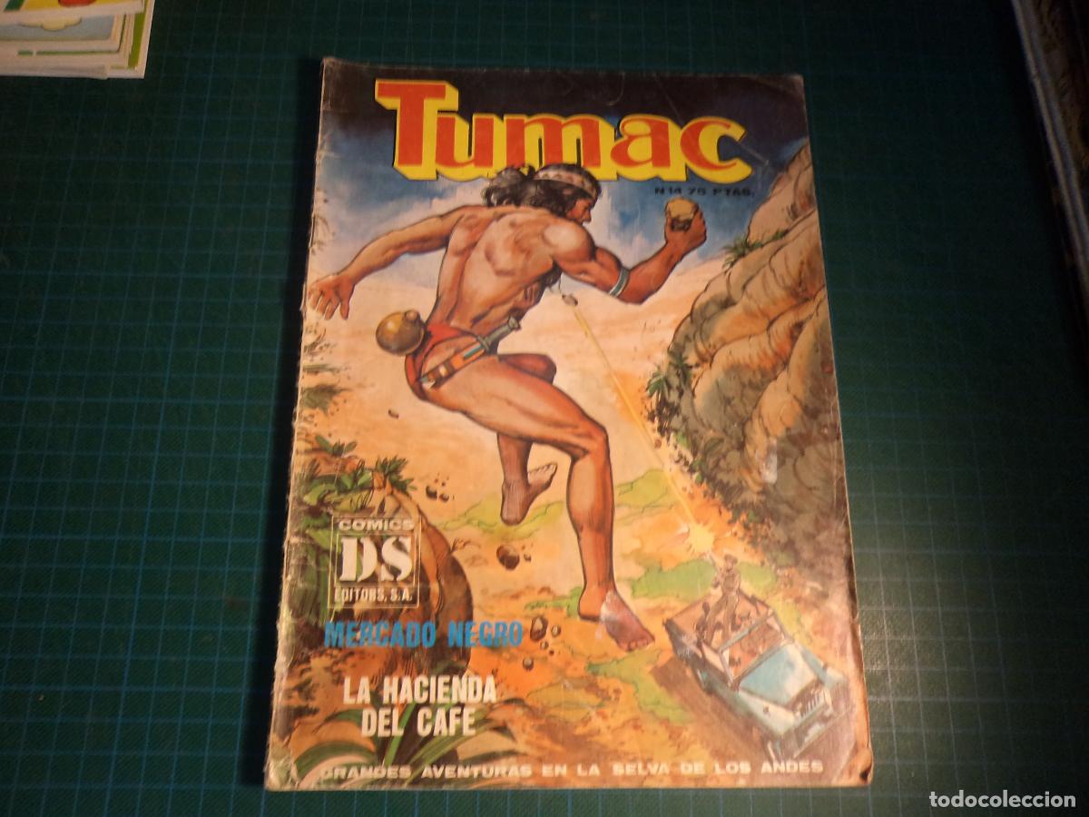 C&oacute;mics: Tumac. N&ordm; 14. Dalmau Socias. Con se&ntilde;ales de uso. (Ref. 0-B)