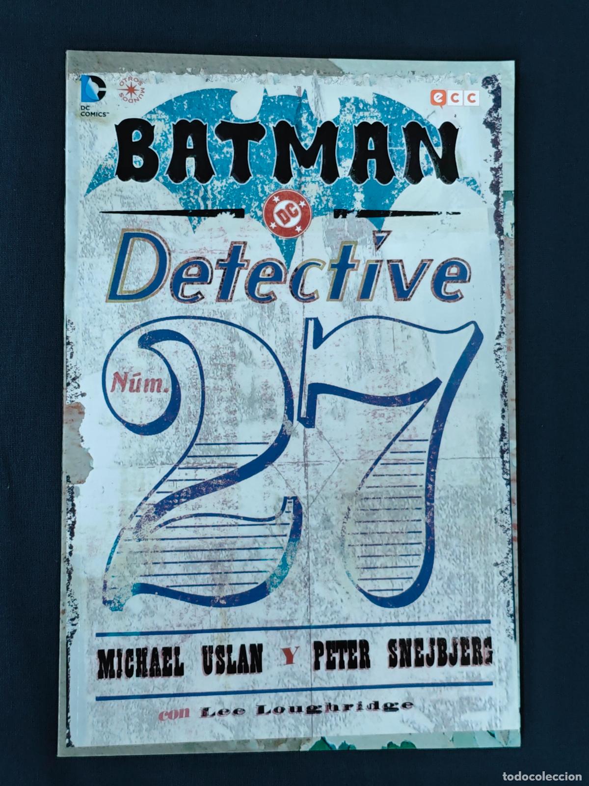C&oacute;mics: BATMAN DETECTIVE - NUM. 27 - ECC - - Foto 1