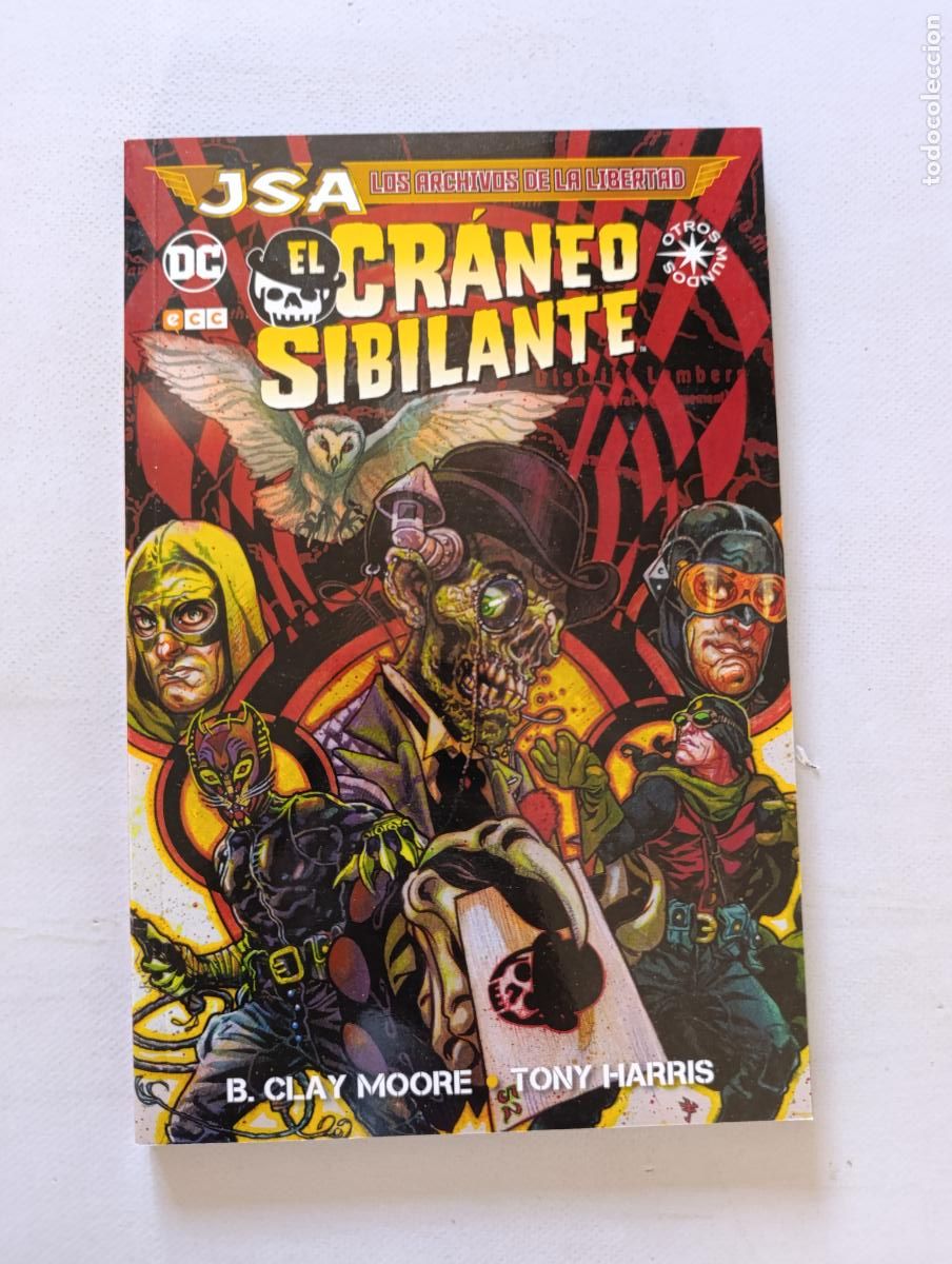 C&oacute;mics: EL CRANEO SIBILANTE - JSA - LOS ARCHIVOS DE LA LIBERTAD - DC - ECC (IK1)