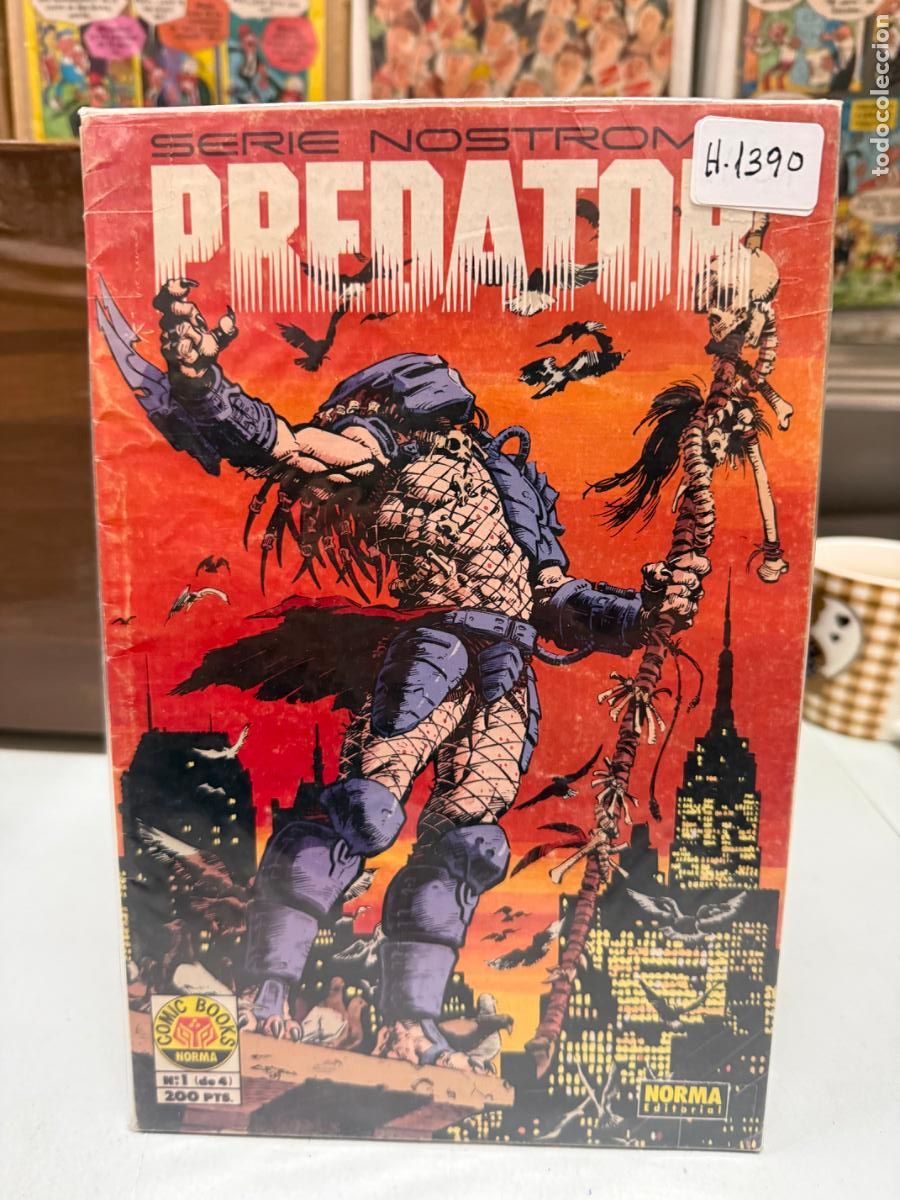 C&oacute;mics: PREDATOR DEL 1 AL 4 EDITORIAL NORMA