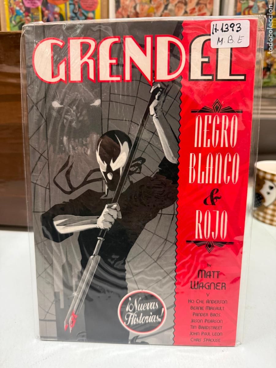C&oacute;mics: GRENDEL NEGRO BLANCO & ROJO EDITORIAL ALTERCOMICS