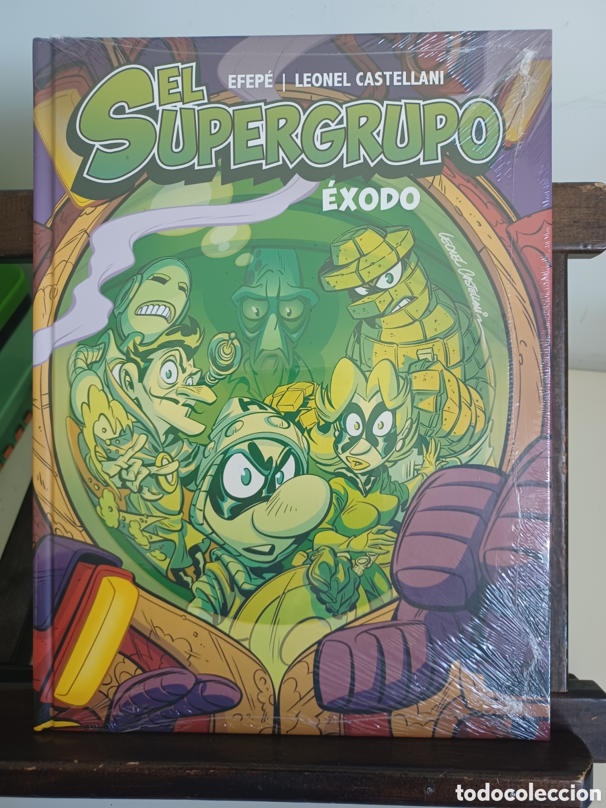 C&oacute;mics: El Supergrupo. &Eacute;xodo/ Ominiky/ NUEVO PRECINTADO