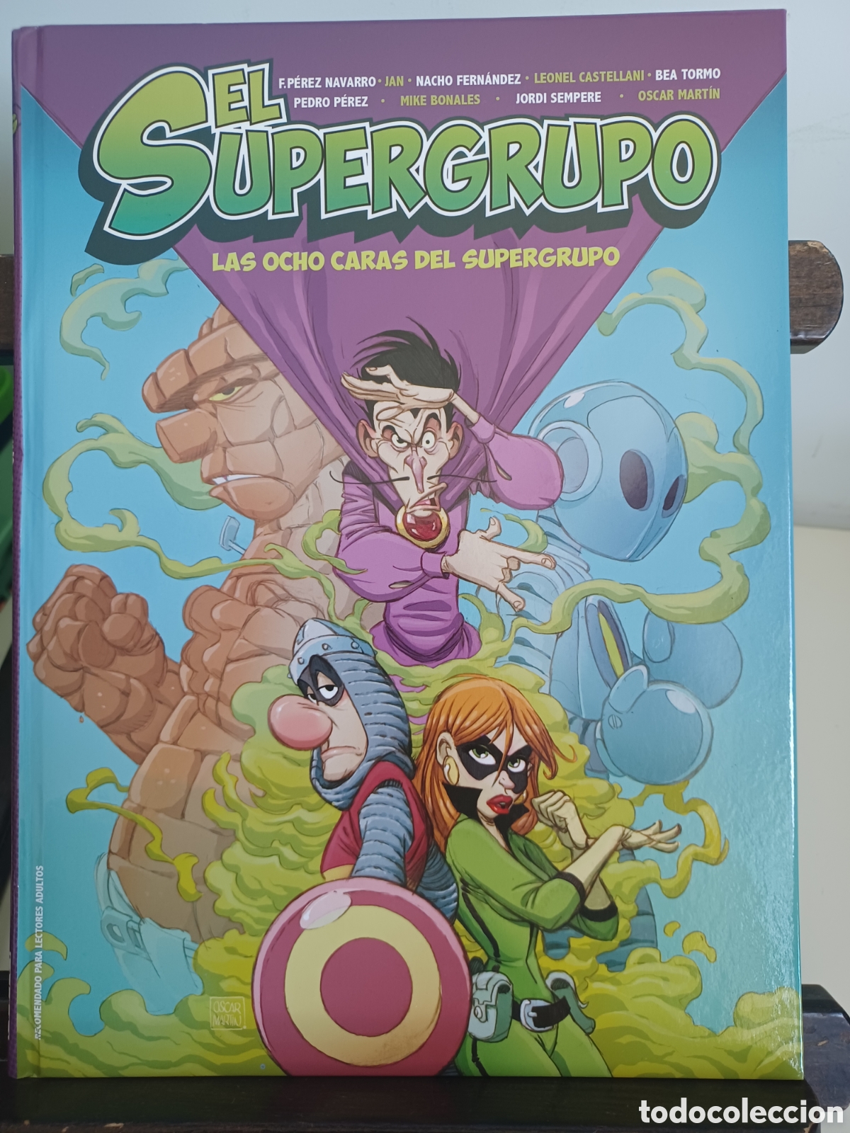 C&oacute;mics: El Supergrupo. Las ocho caras del Supergrupo/ Evolution Ominiky/ NUEVO A ESTRENAR