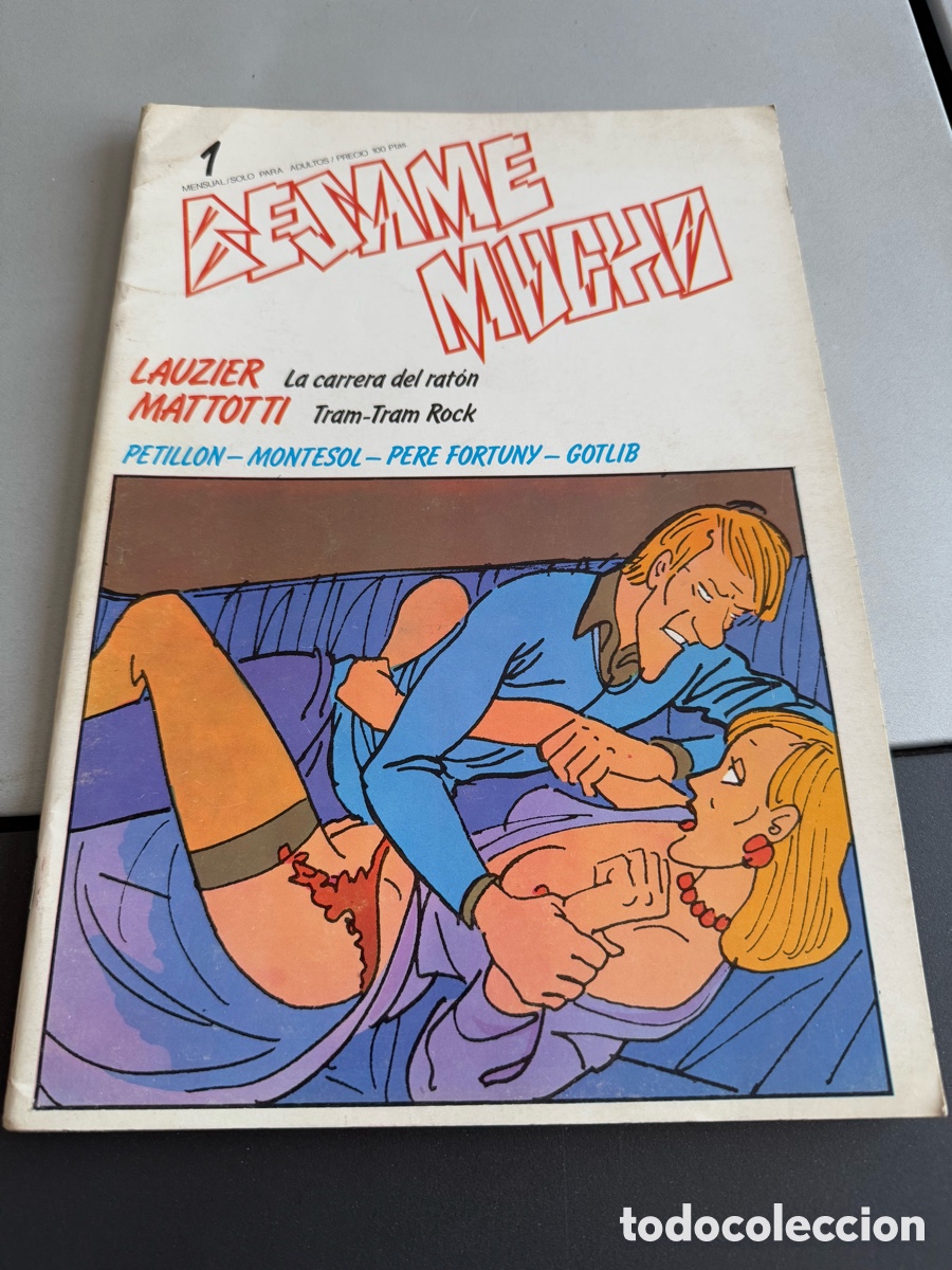 C&oacute;mics: B&Eacute;SAME MUCHO. N 1 C&oacute;mic adultos