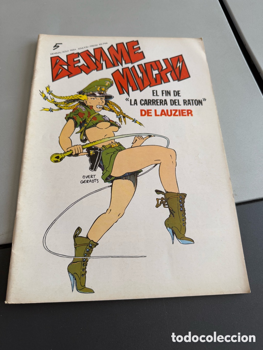 C&oacute;mics: B&Eacute;SAME MUCHO. N 5. C&oacute;mic adultos - Foto 1