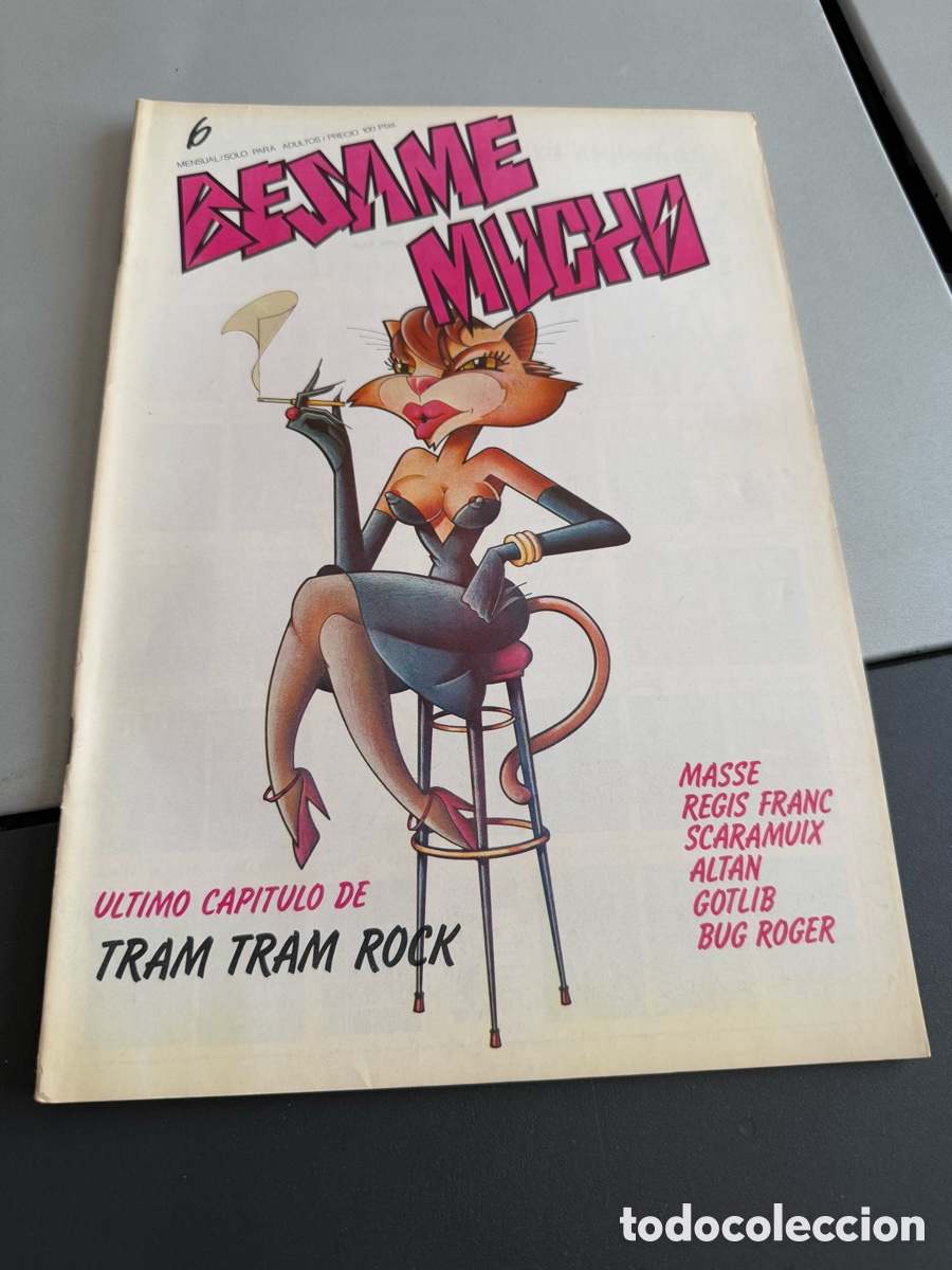 C&oacute;mics: B&Eacute;SAME MUCHO. N 6. C&oacute;mic adultos
