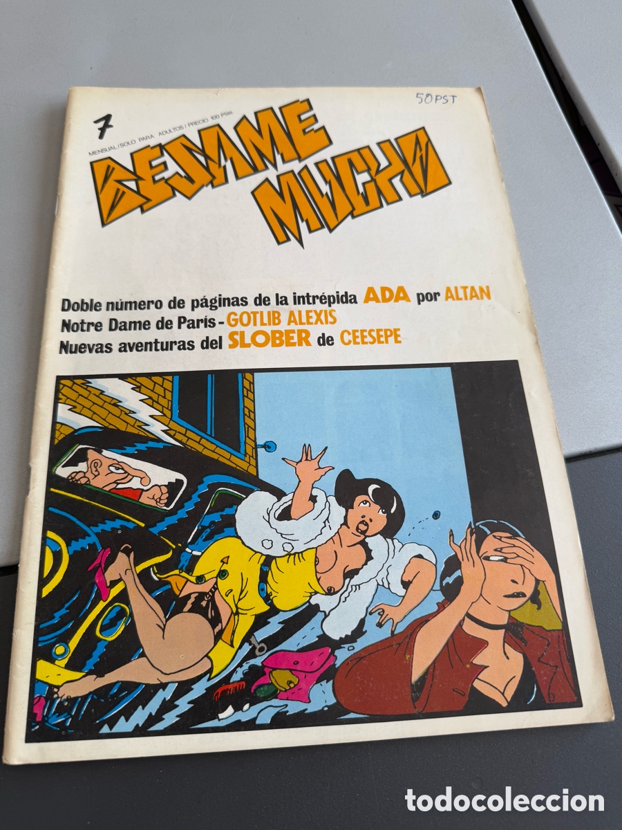 C&oacute;mics: B&Eacute;SAME MUCHO. N 7. C&oacute;mic adultos - Foto 1