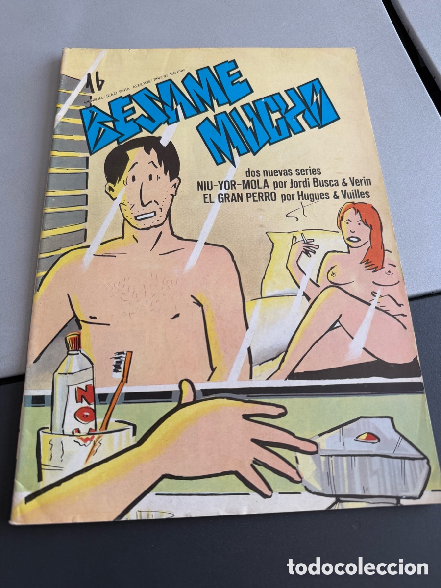 C&oacute;mics: B&Eacute;SAME MUCHO. N 16. C&oacute;mic adultos