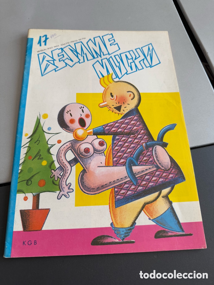 C&oacute;mics: B&Eacute;SAME MUCHO. N 17. C&oacute;mic adultos