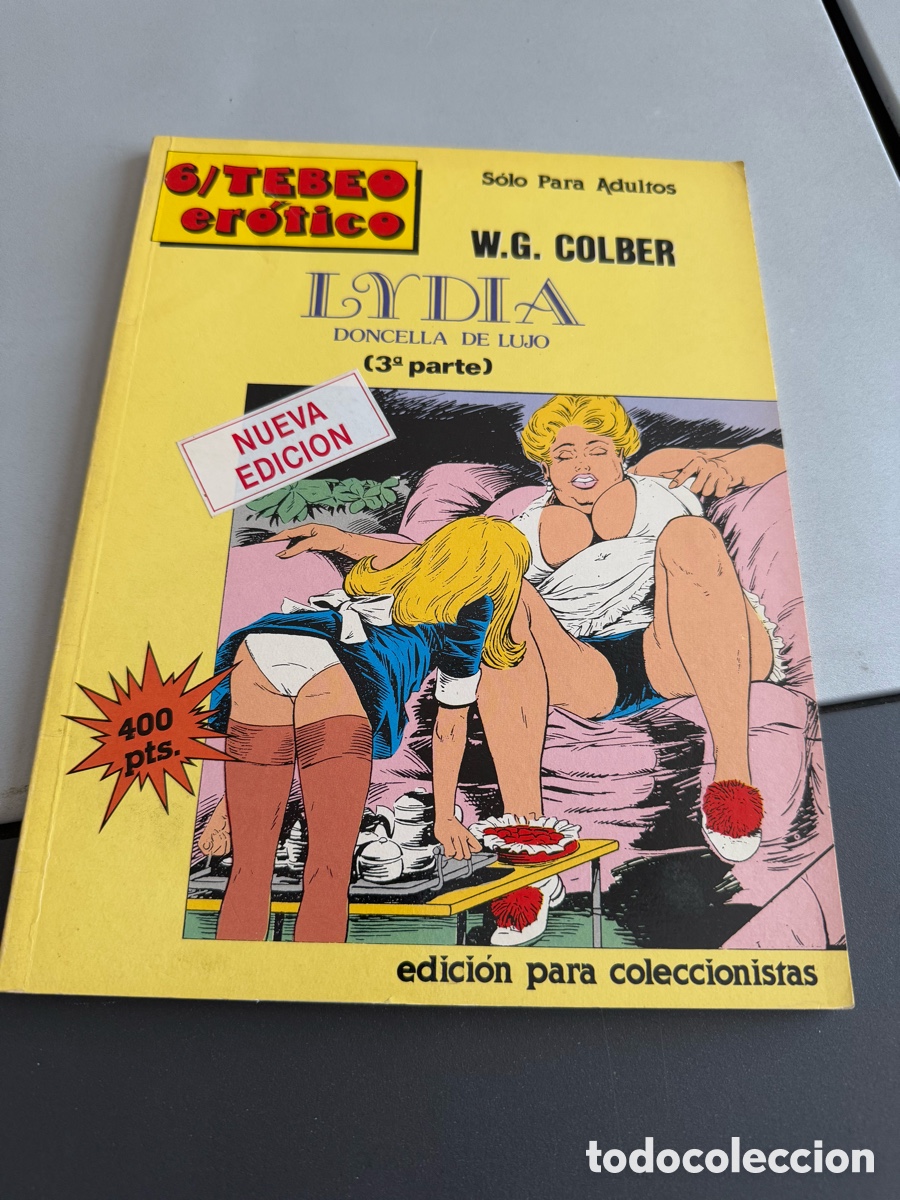 C&oacute;mics: TEBEO EROTICO. N 6. Lydia doncella de lujo. Ed BR&Iacute;O - Foto 1