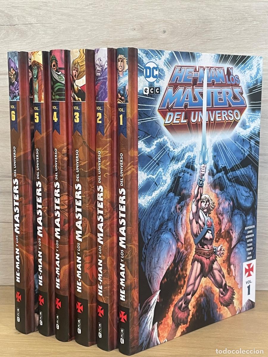 C&oacute;mics: He-Man y los Masters del Universo / Completo 6 Vol&uacute;menes / Geoff Johns, Kyle Higgins, James Robinson