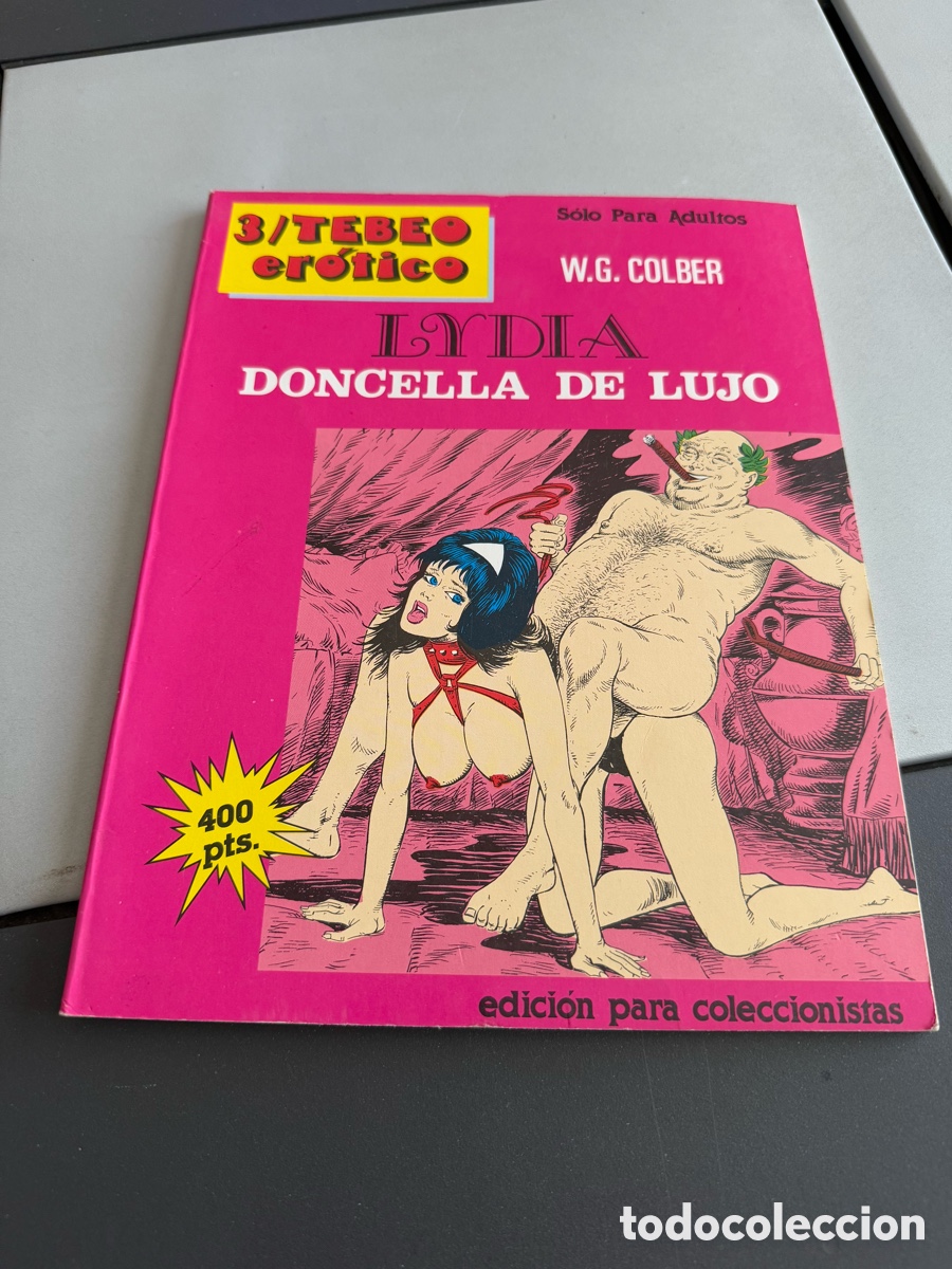 C&oacute;mics: TEBEO EROTICO. N 3. LYDIA DONCELLA DE LUJO. ED BR&Iacute;O - Foto 1