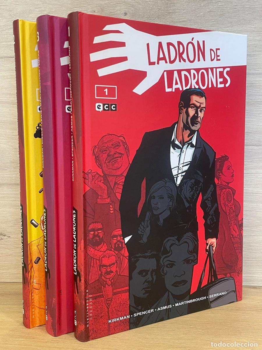 C&oacute;mics: Ladr&oacute;n de ladrones / Completo 3 Vol&uacute;menes / Andy Diggle, Brett Lewis, James Asmus, Robert Kirkman