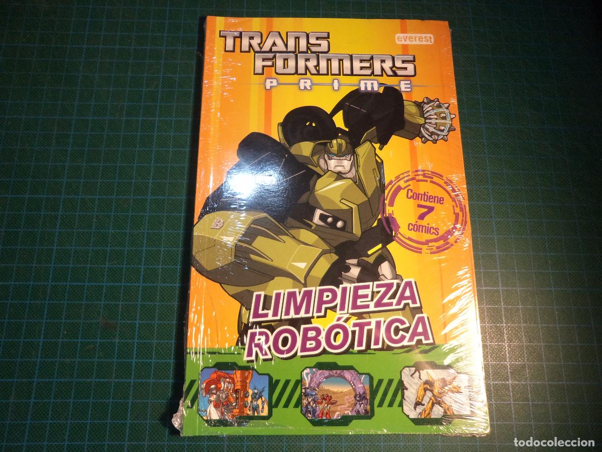 C&oacute;mics: Transformers Prime. Limpieza robotica. Everest. (Ref. 4-B)