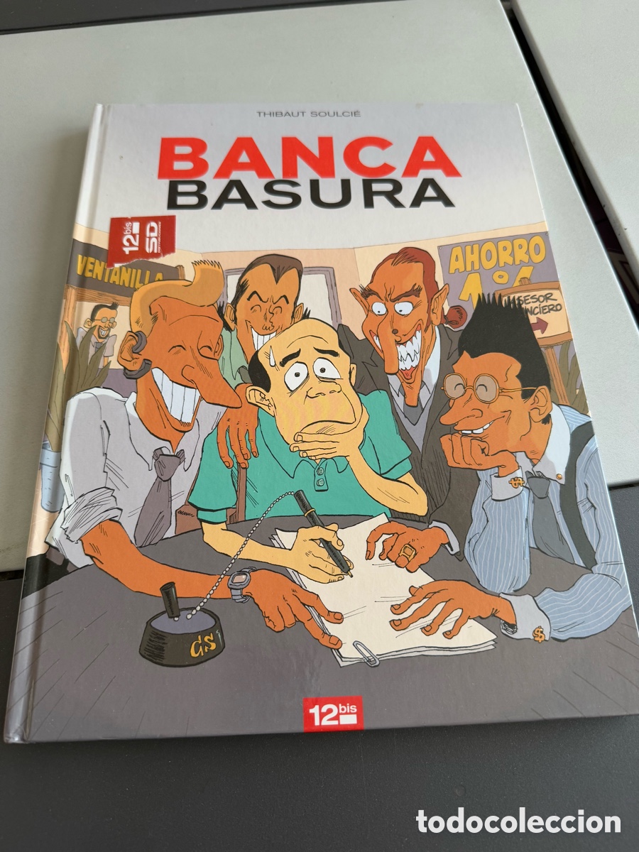 C&oacute;mics: BANCA BASURA. Thibaut Solucie. TAPA DURA