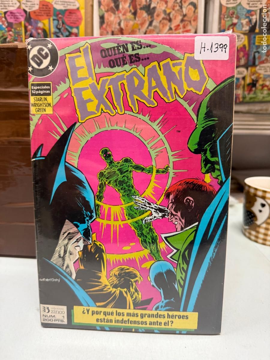C&oacute;mics: EL EXTRA&Ntilde;O DEL 1 AL 4 EDITORIAL ZINCO DC - Foto 1