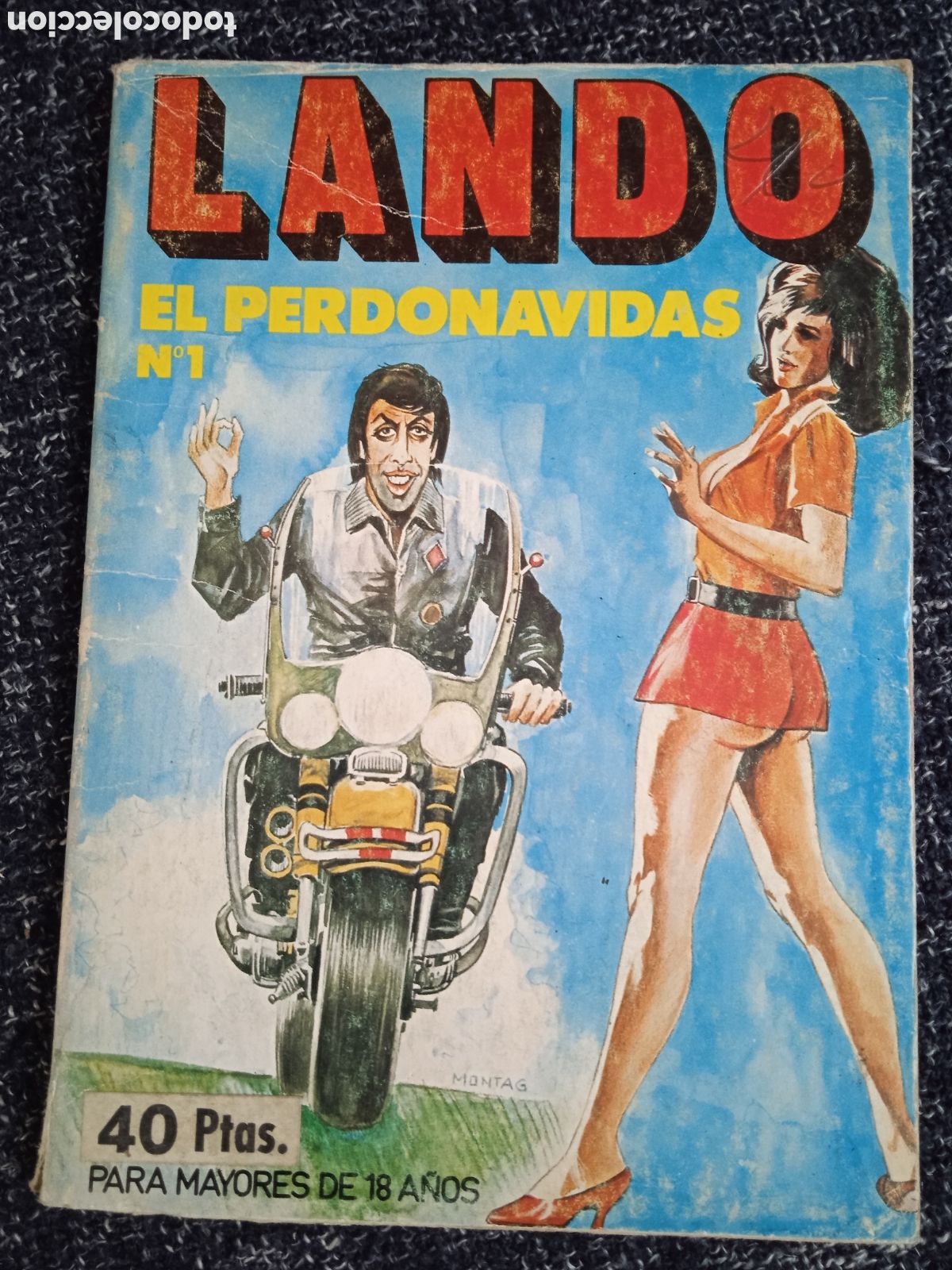 C&oacute;mics: LANDO N&ordm; 10 edita : EDICIONES ACTUALES A&Ntilde;OS 70
