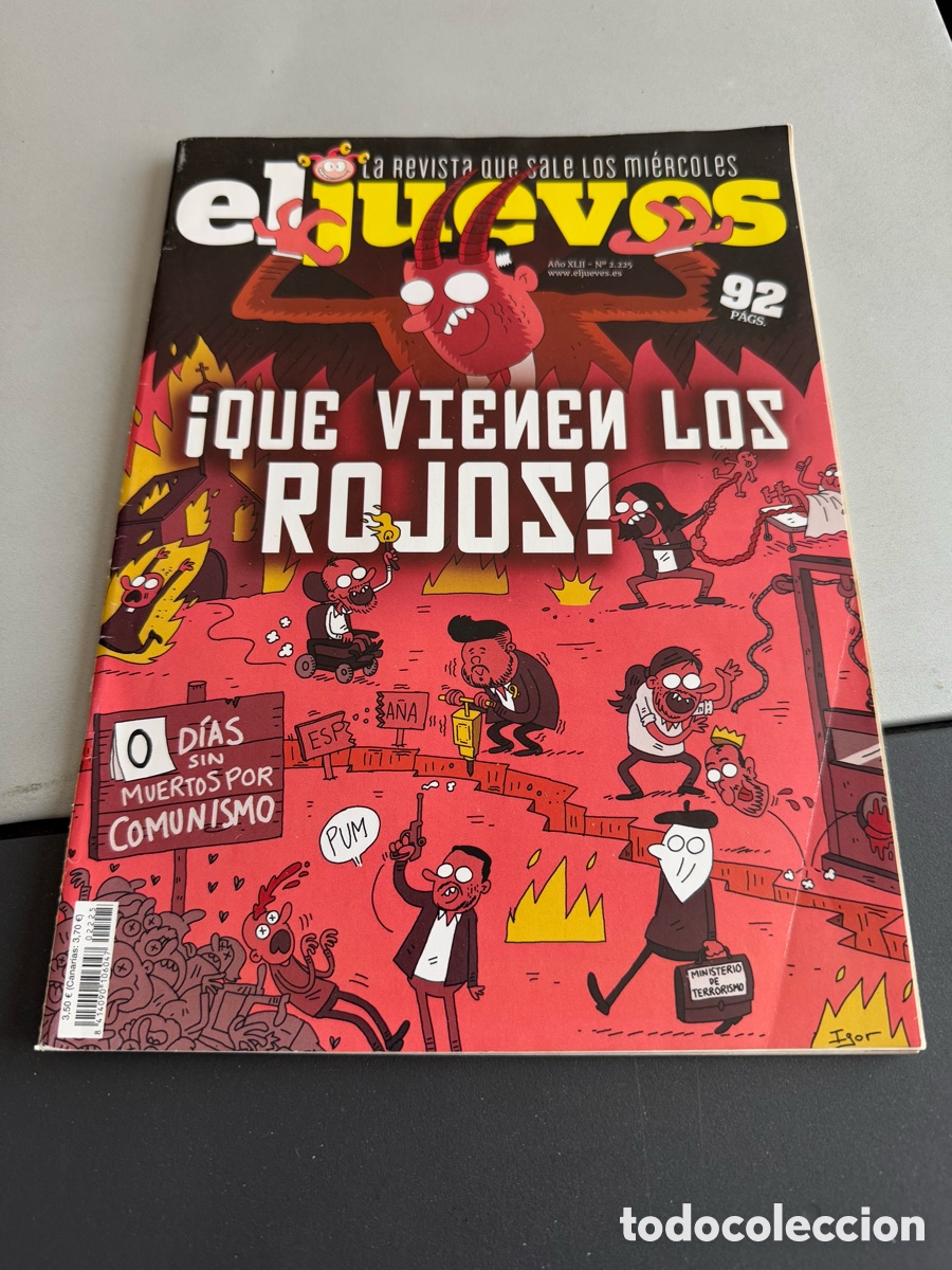 C&oacute;mics: EL JUEVES. QUE VIENEN LOS ROJOS !