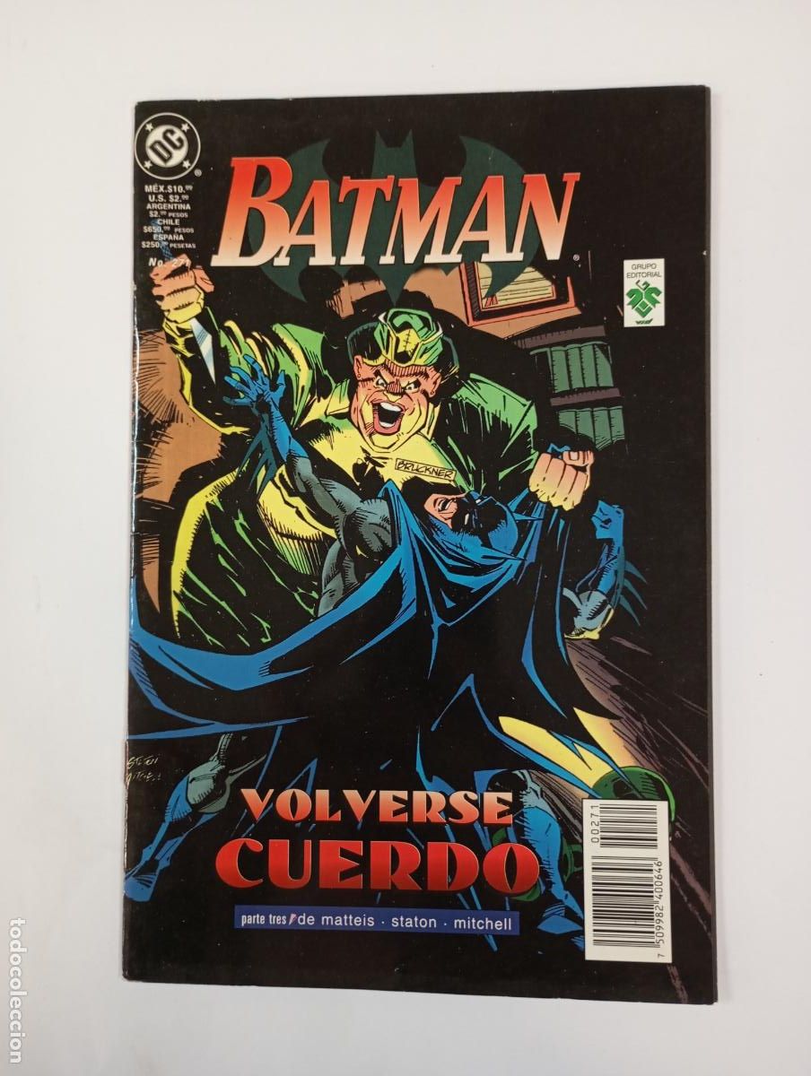 C&oacute;mics: BATMAN N&ordm; 271. VOLVERSE CUERDO. DC COMICS. TDKR79