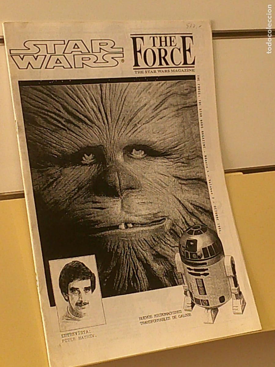 C&oacute;mics: FANZINE THE FORCE ESPECIAL N&ordm; 4 VOLUMEN 2 THE STAR WARS MAGAZINE OCTUBRE 1994