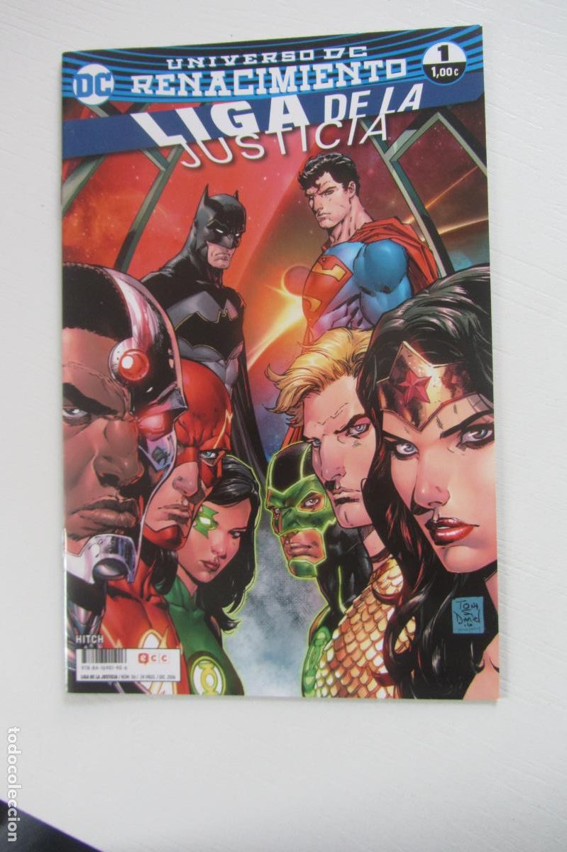 C&oacute;mics: LIGA DE LA JUSTICIA RENACIMIENTO N&ordm; 1 - UNIVERSO DC - ECC ARX46