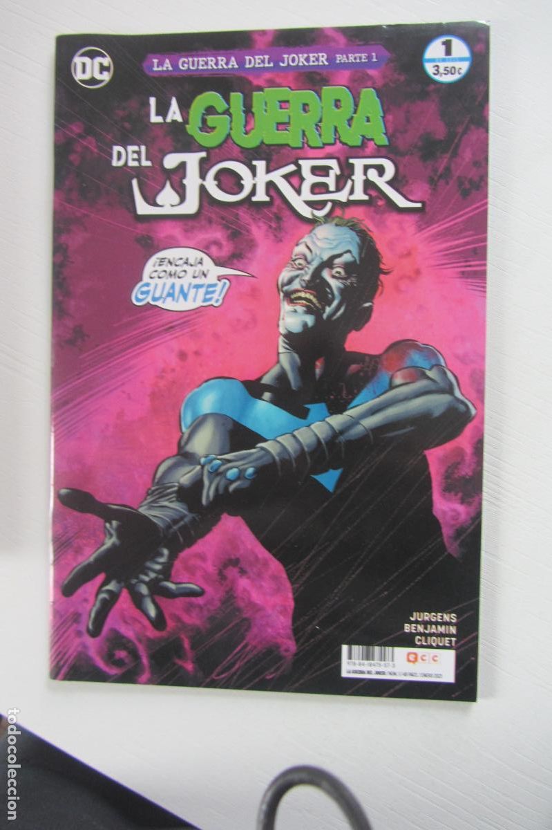C&oacute;mics: LA GUERRA DEL JOKER N&Uacute;MERO N&ordm; 1 DC - ECC ARX46