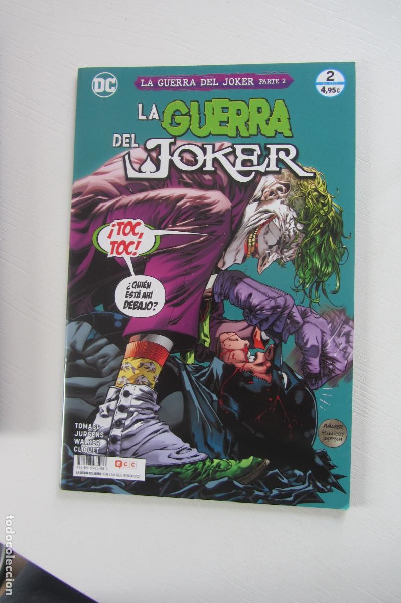 C&oacute;mics: LA GUERRA DEL JOKER N&Uacute;MERO N&ordm; 2 DC - ECC ARX46