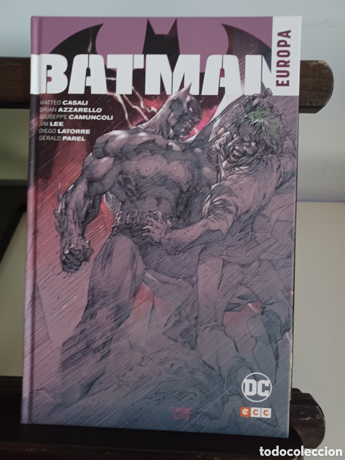 C&oacute;mics: Batman. Europa/ Azzarello/ DC ECC/ Descatalogado/ NUEVO A ESTRENAR