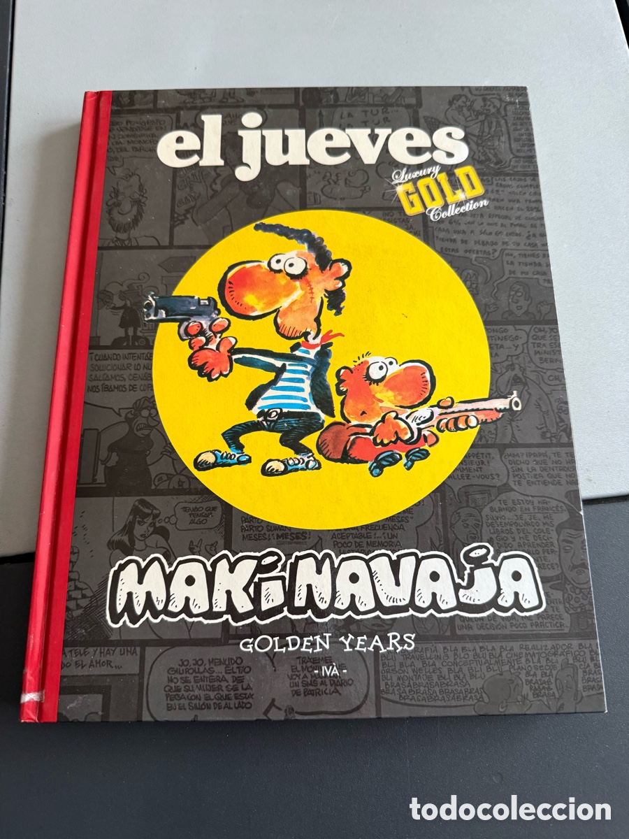 C&oacute;mics: C&oacute;mic 'MAKINAVAJA. GOLDEN YEARS (EL JUEVES, LUXURY GOLD COLLECTION)' (Iv&aacute;)