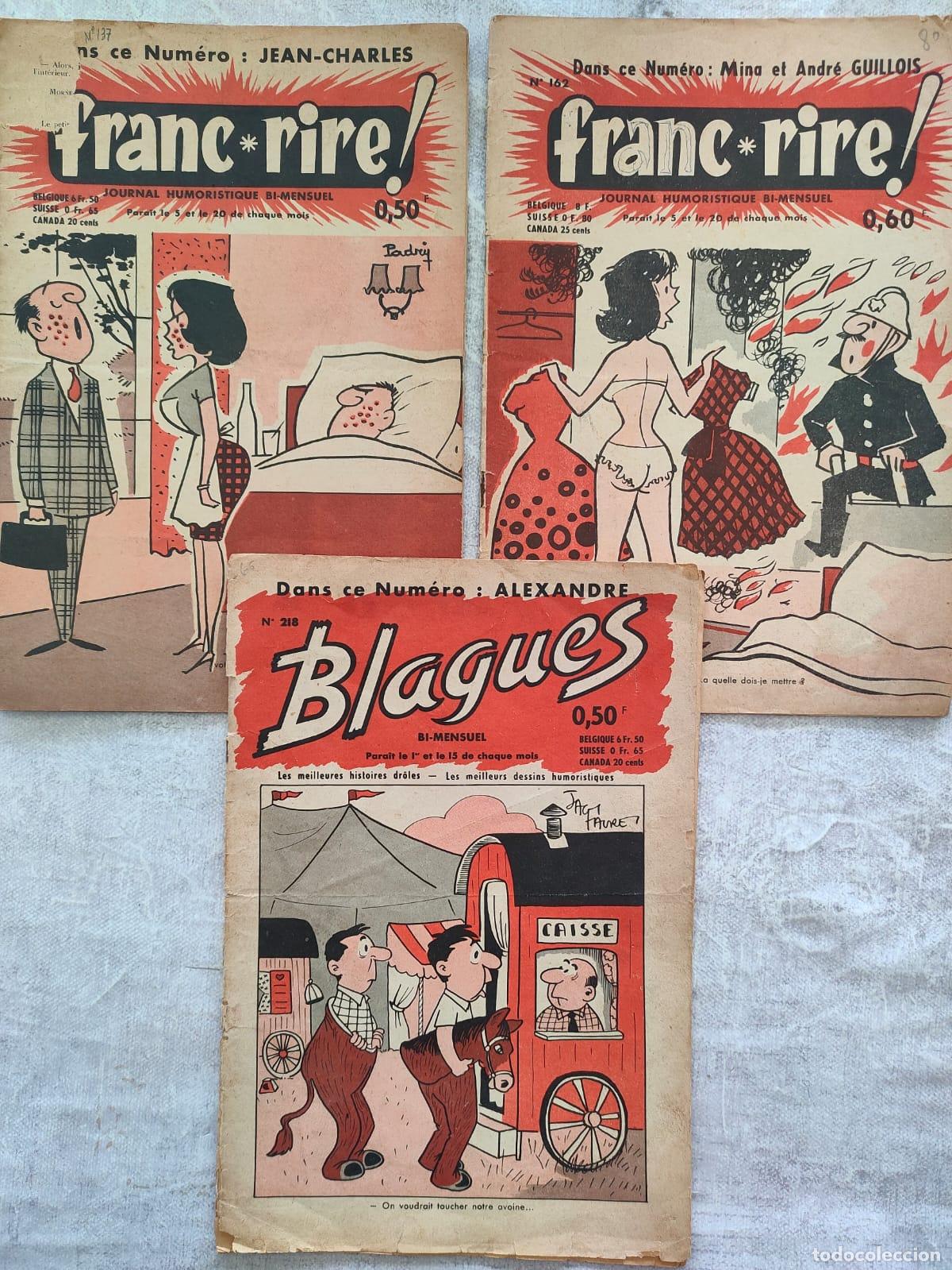 C&oacute;mics: FRANC RIRE NUMEROS 137 Y 162