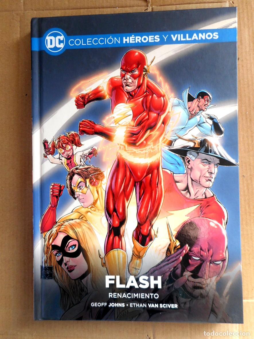 C&oacute;mics: H&Eacute;ROES Y VILLANOS N&ordm;4 FLASH RENACIMIENTO (ECC - SALVAT 2021) GEOFF JOHNS - ETHAN VAN SCIVER
