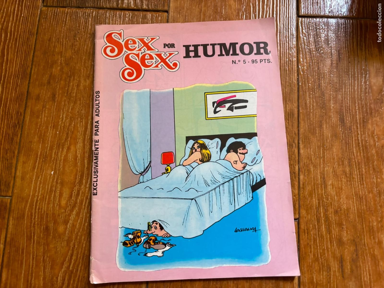 C&oacute;mics: SEX SEX POR HUMOR - Num. 5 - PARA ADULTOS - 95 PESETAS.