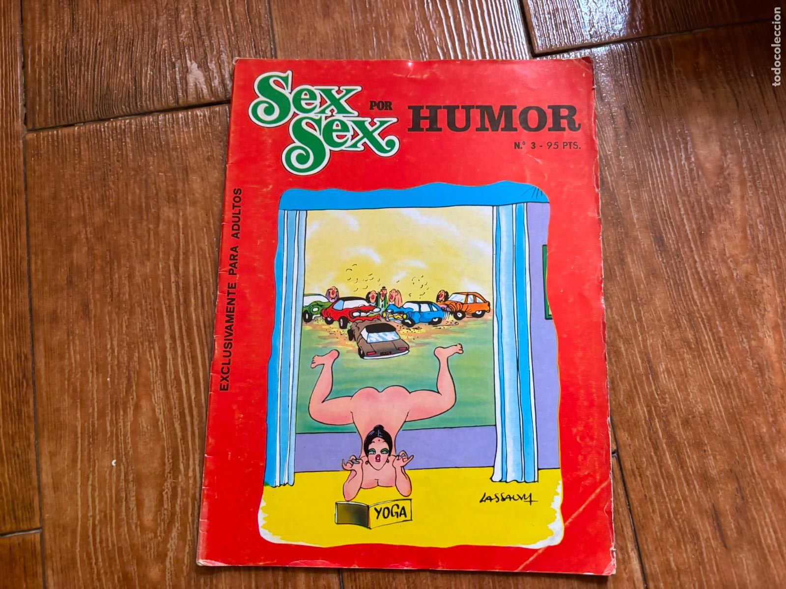 C&oacute;mics: SEX SEX POR HUMOR - Num. 3 - PARA ADULTOS - 95 PESETAS.