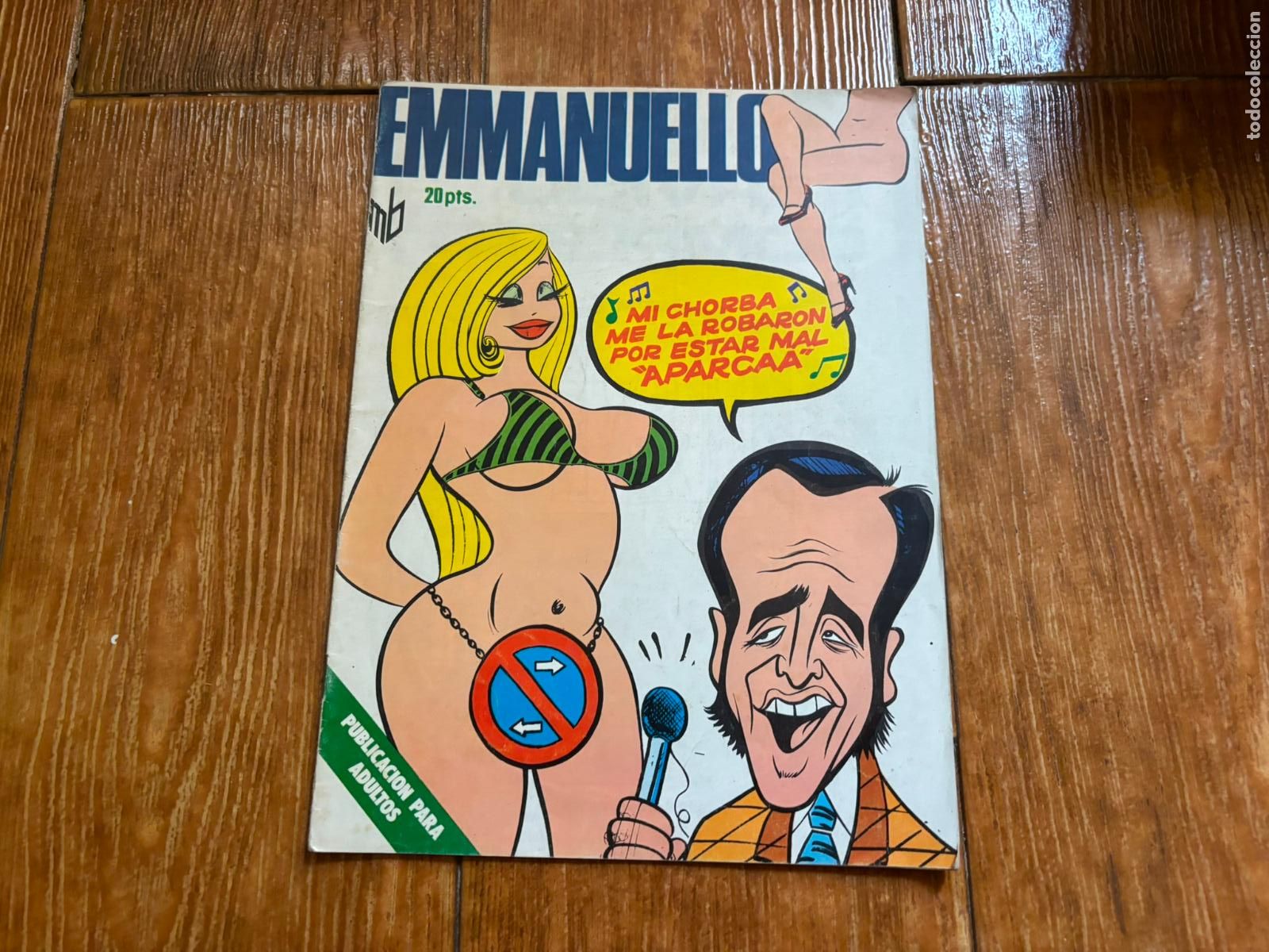 C&oacute;mics: EMMANUELLO EDITA MARC BEN PARA ADULTOS
