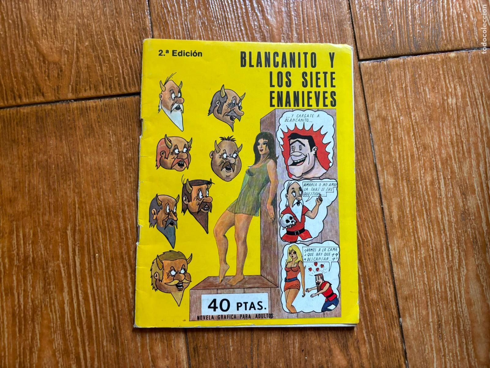 C&oacute;mics: BLANCANITO Y LOS SIETE ENANIEVES EDITA M.V.G ADULTOS
