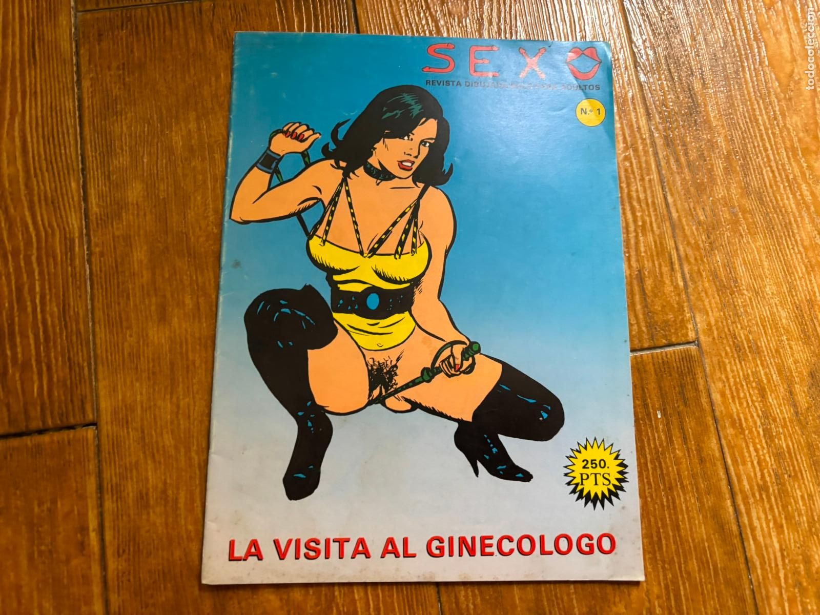 C&oacute;mics: SEXO N&ordm; 1 LA VISITA AL GINECOLOGO REVISTA DIBUJADA SOLO ADULTOS
