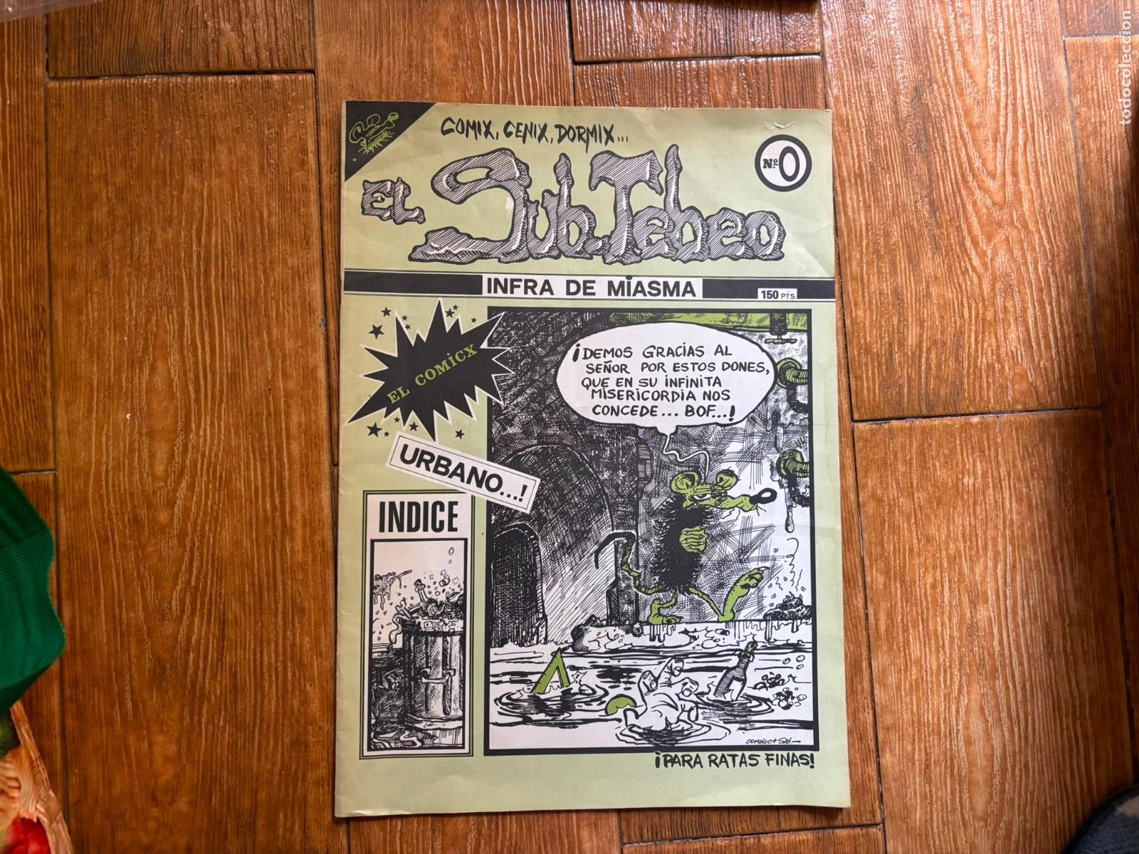 C&oacute;mics: EL SUBTEBEO N&deg; 0 (VALENCIA 1983). HIST&Oacute;RICO FANZINE C&Oacute;MICS - HISTORIETAS