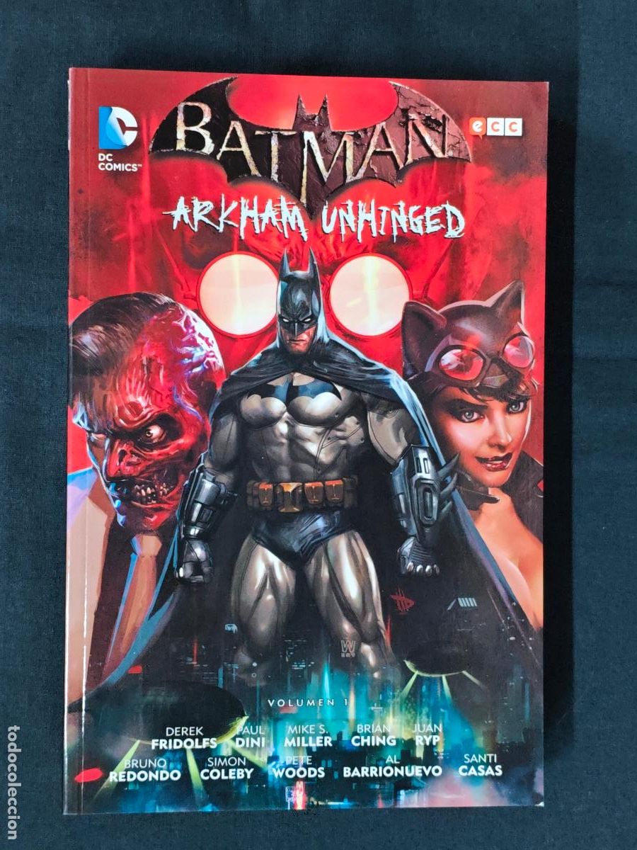 C&oacute;mics: COLECCION COMPLETA - 4 TOMOS - BATMAN UNHINGED - ECC -